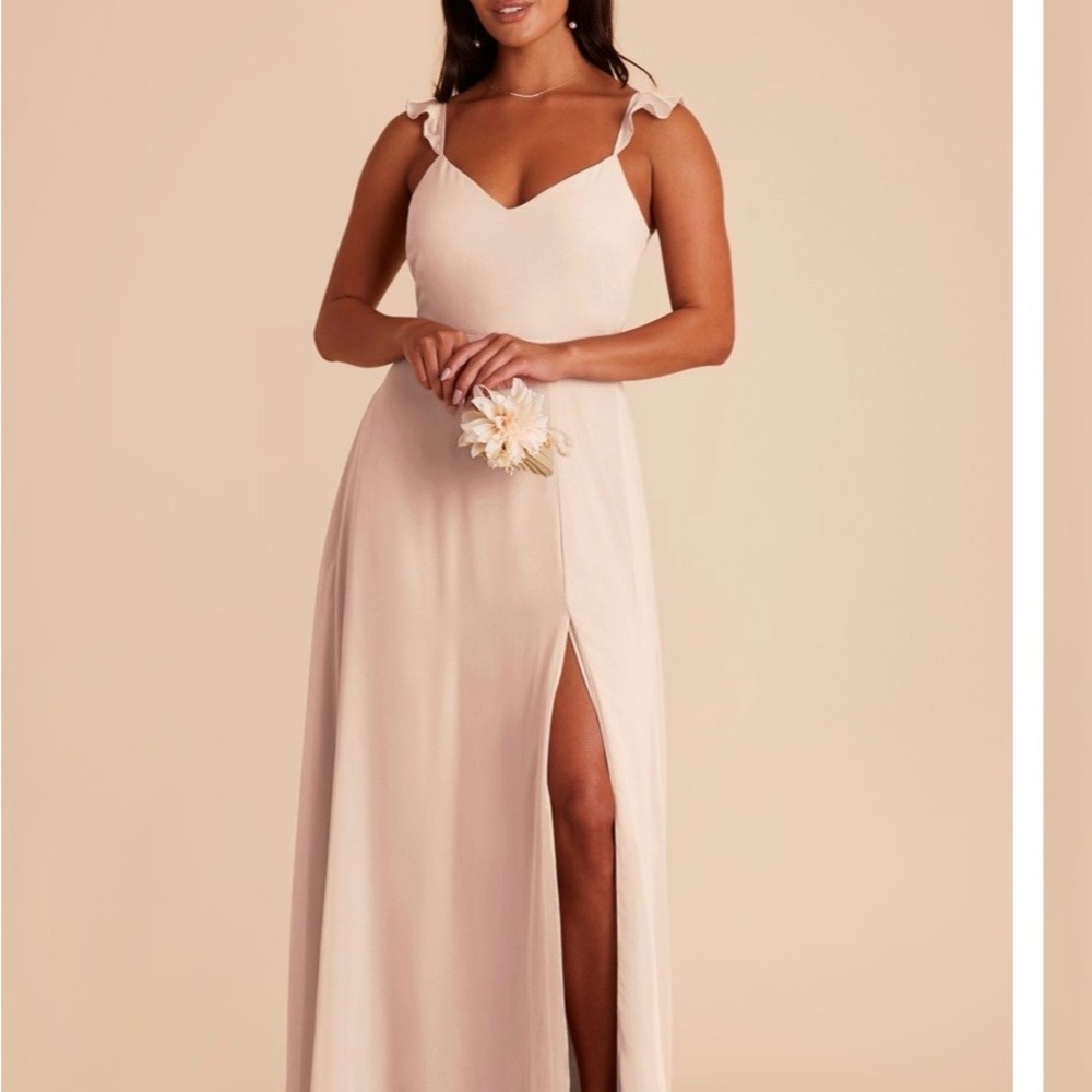 Birdie Grey Pale Blush Formal Dress